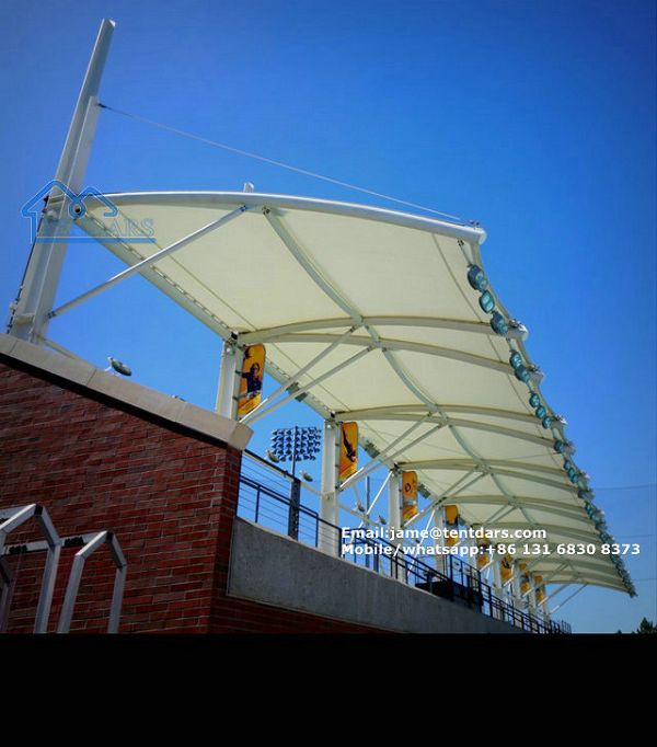 football match bleacher cover