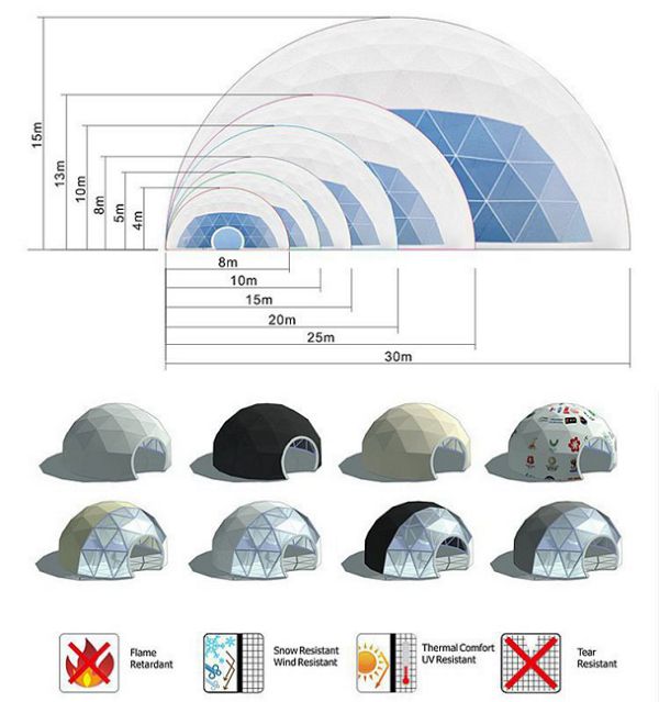 geodesic dome tent