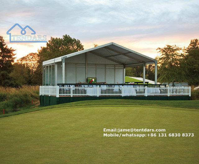 Golf event tent