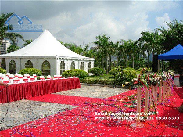 Pagoda wedding tent