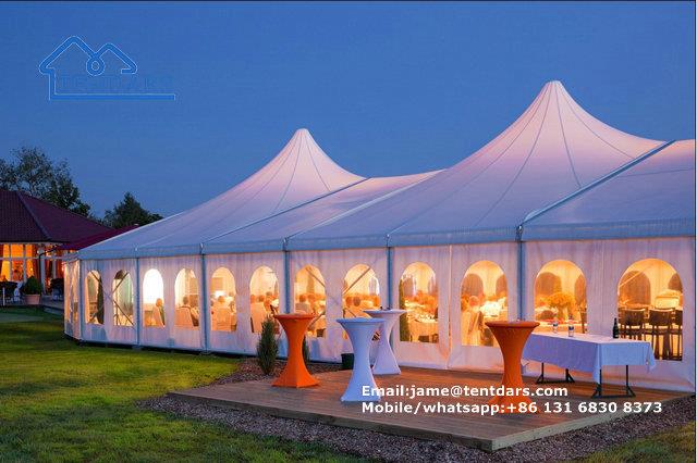 Marquee tent wedding