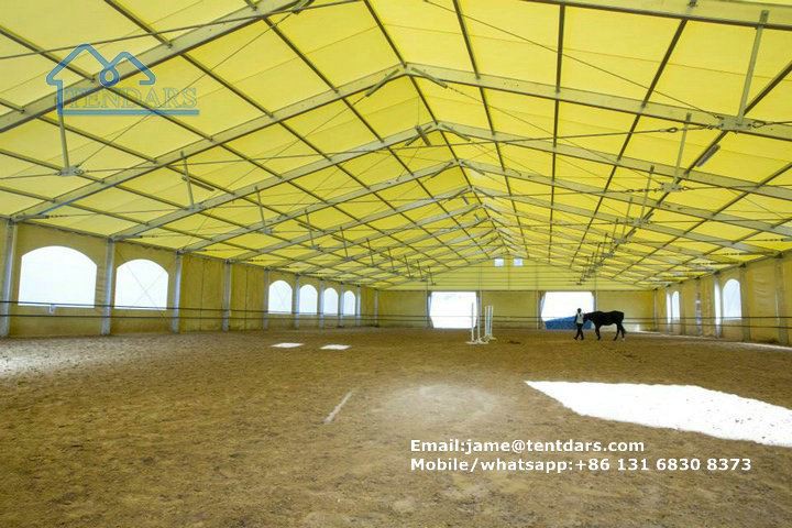 horse raising tent