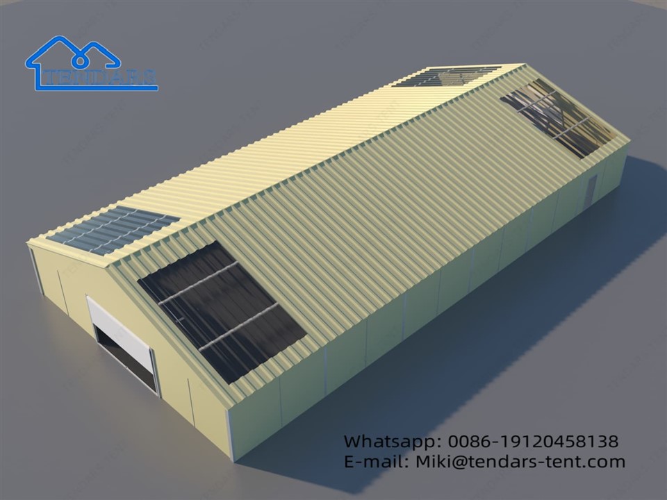 15x30m Color Steel Panel Tent