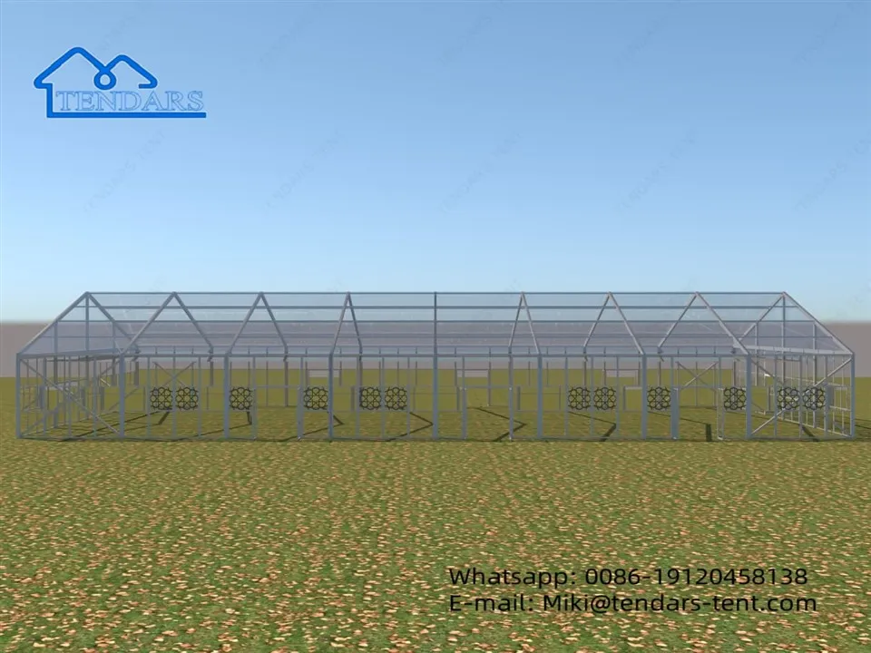 20×40m Transparent Tent