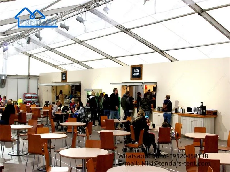 Elegant Dining Under Shelter