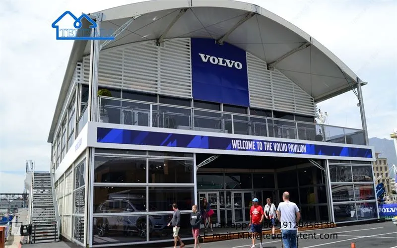 Arc Roof Car Exhibition Tent