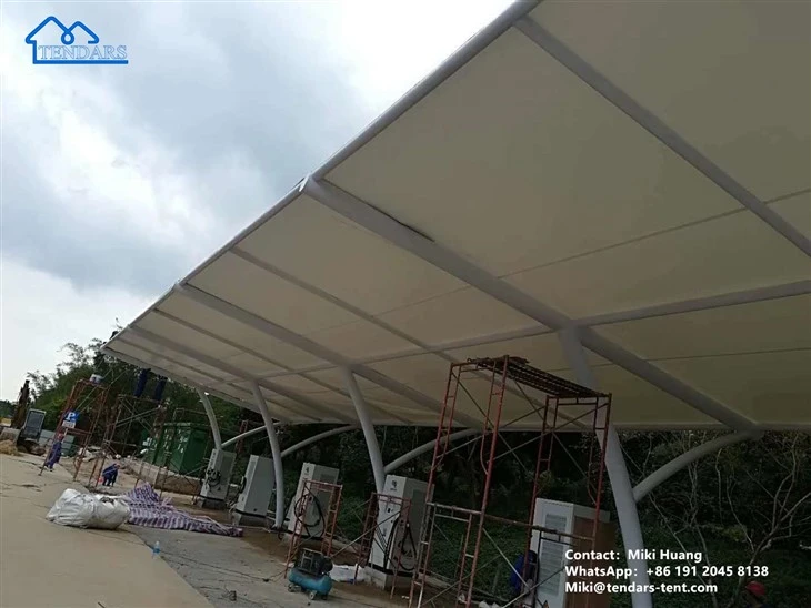 Bus Station Tensile Tent Bus Station Tensile Tent