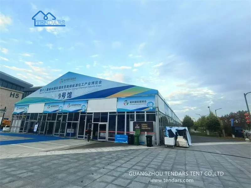 custom print exhibition tent