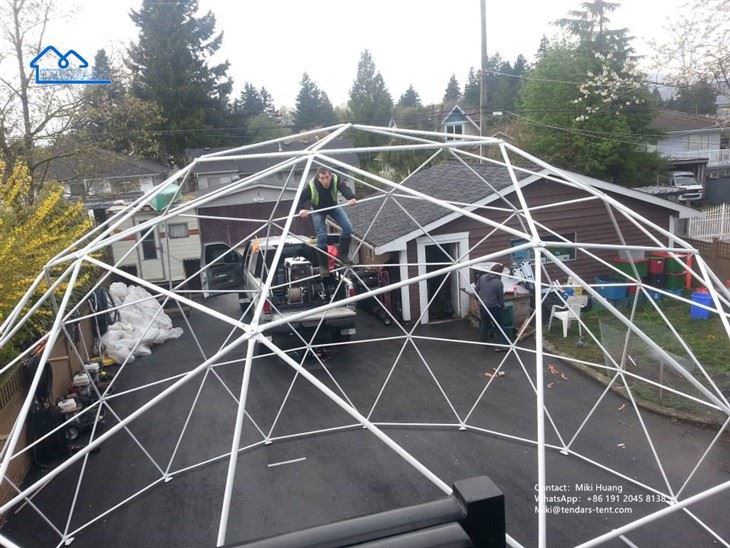 Insulated Geodesic Dome