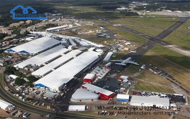 large exhibition marquee tent