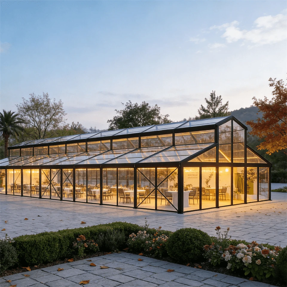 Modern Atrium Tent For Wedding