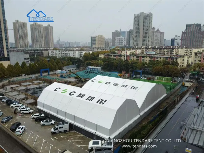 polygonal roof design tent