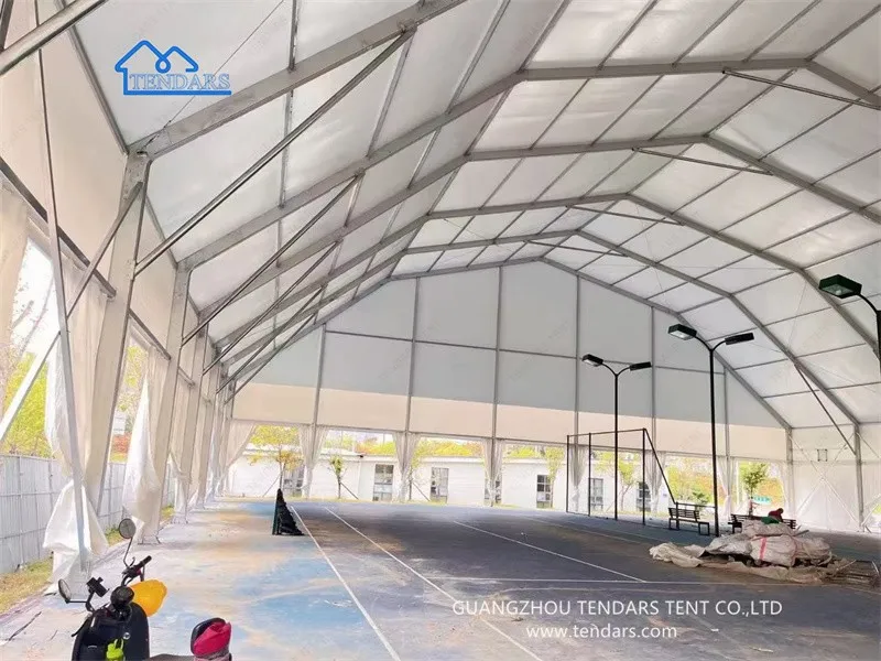 Polygonal Roof Design Tent For Tennis Courts