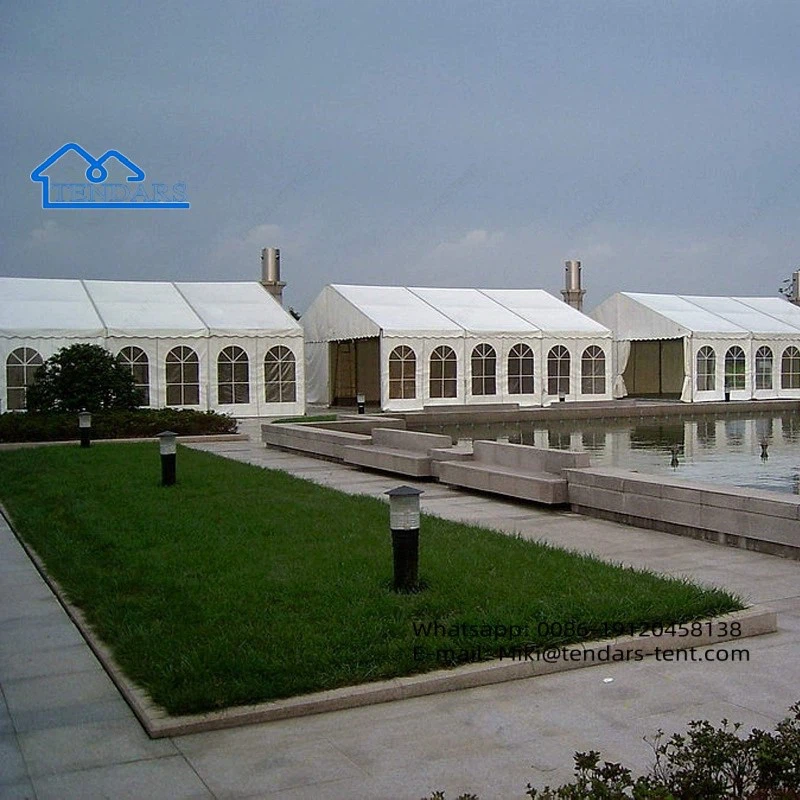 elegant A-frame event tent elegant A-frame event tent