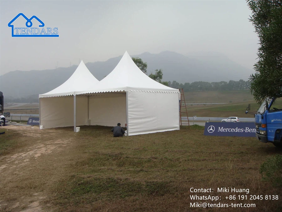 white pagoda tent white pagoda tent