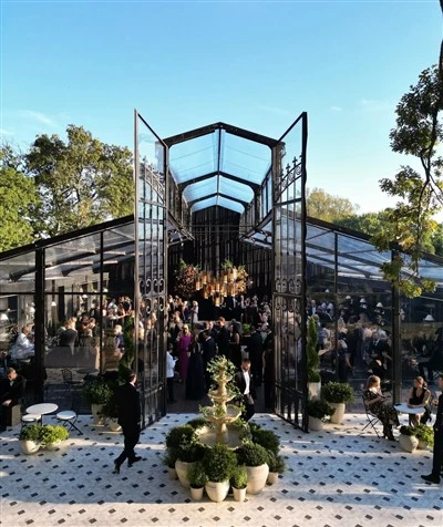 500 People Atrium Tent For Wedding