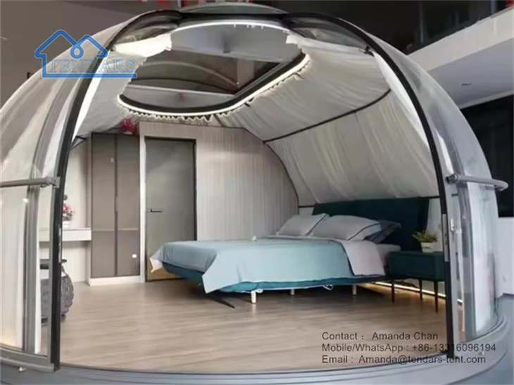 Transparent Hotel Tent