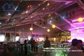 Aluminium Transparent PVC Roof Wedding Tent with Chair for Catering Banquet Event Rentals
